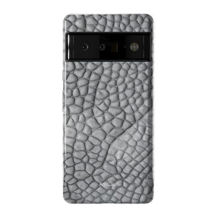 Pixel 6 Pro StrongFit Gray Snake Skin by ArtsCase