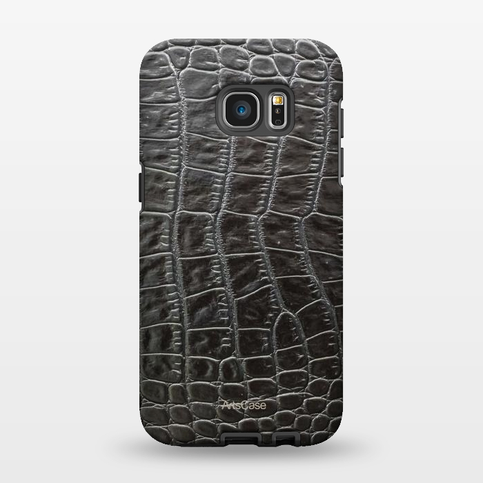 Galaxy S7 EDGE StrongFit Snake Leather by ArtsCase