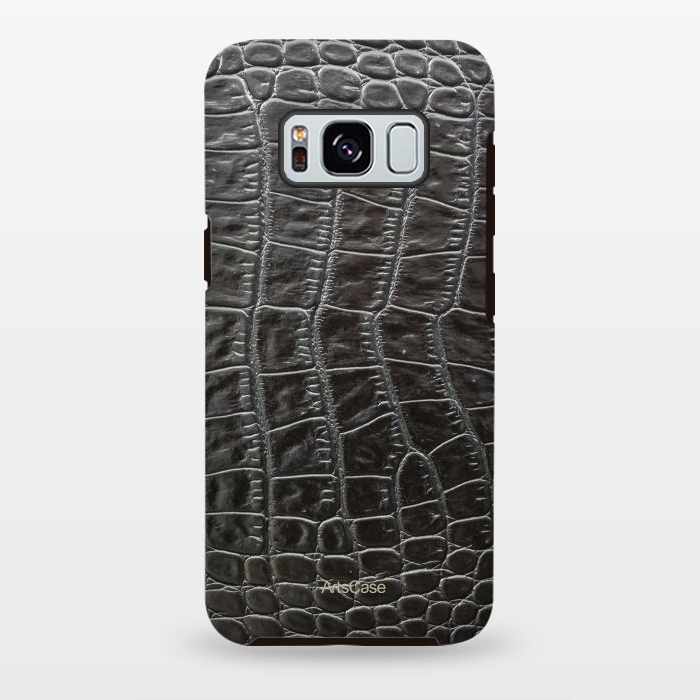 Galaxy S8 plus StrongFit Snake Leather by ArtsCase