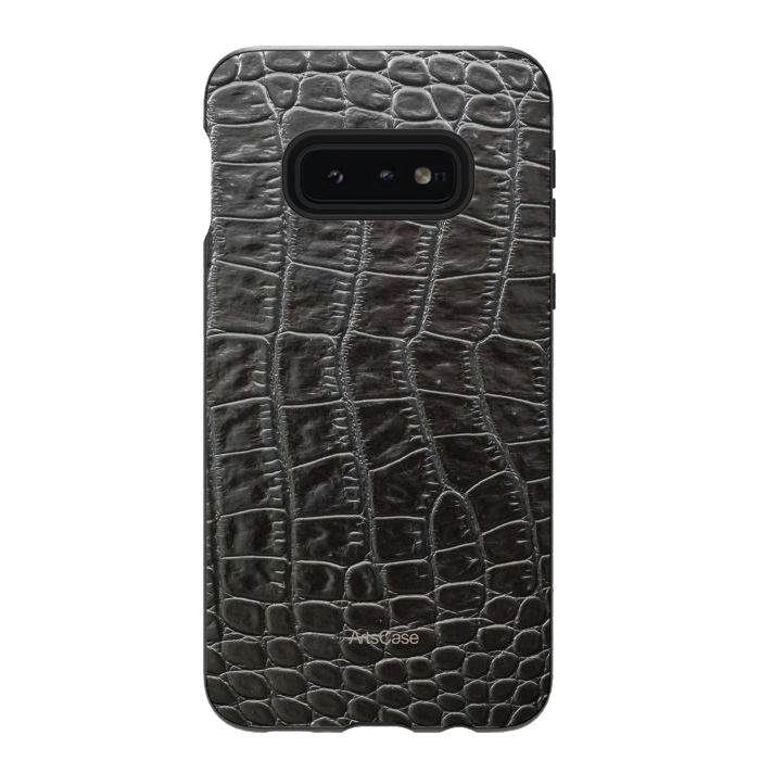 Galaxy S10e StrongFit Snake Leather by ArtsCase