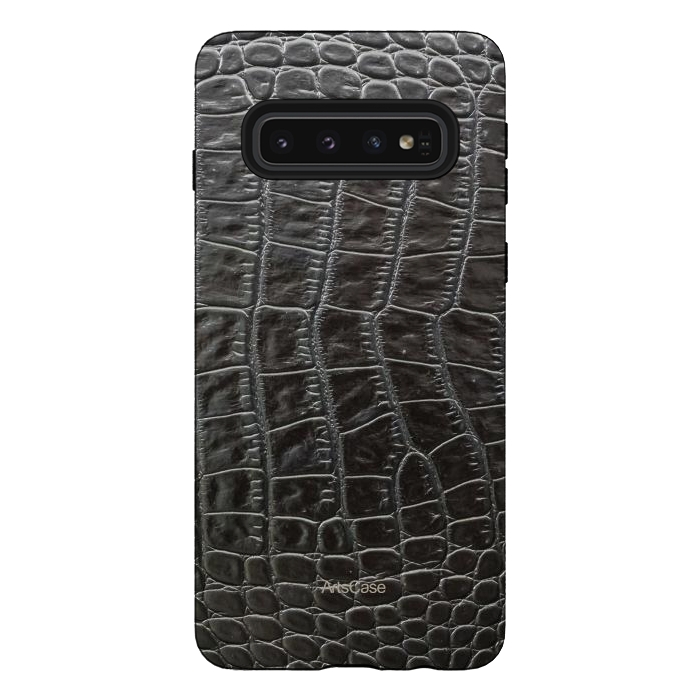 Galaxy S10 StrongFit Snake Leather by ArtsCase
