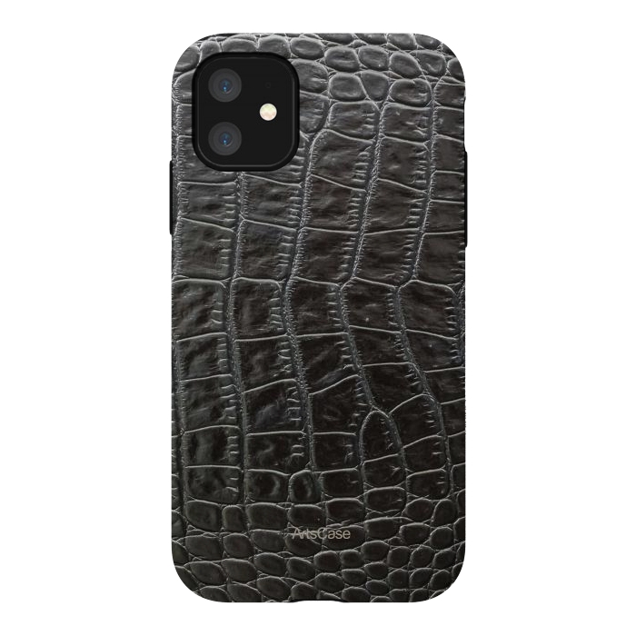 iPhone 11 StrongFit Snake Leather by ArtsCase