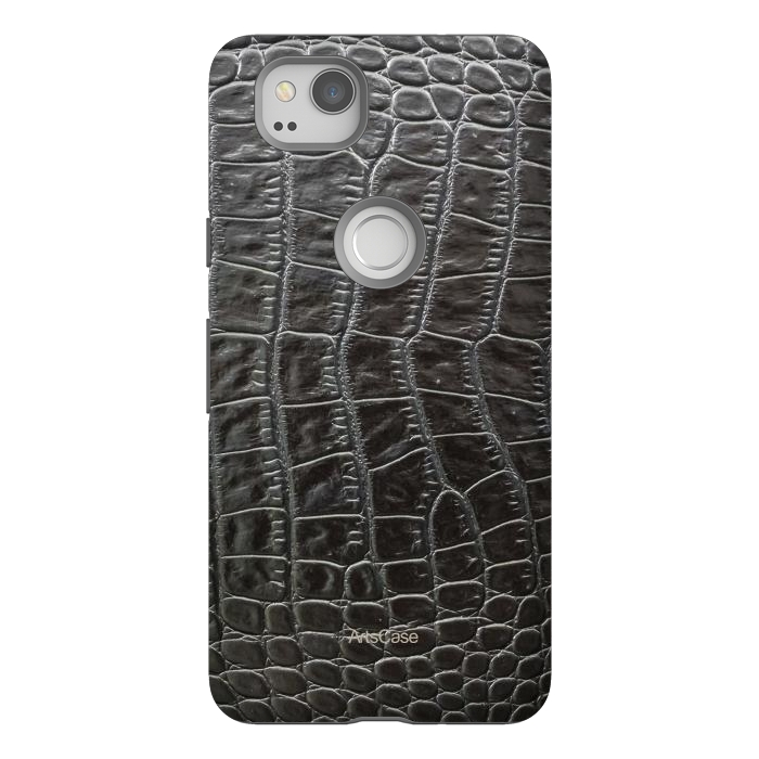 Pixel 2 StrongFit Snake Leather by ArtsCase