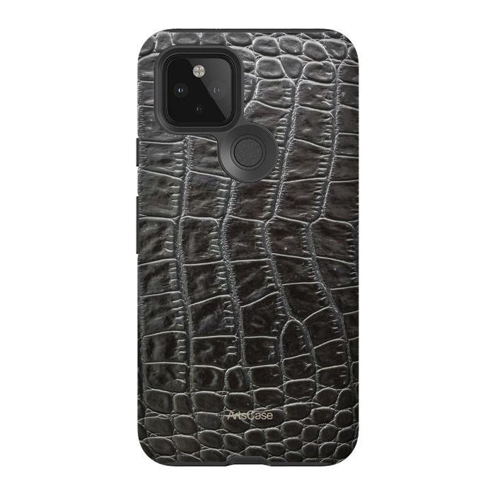 Pixel 5 StrongFit Snake Leather by ArtsCase