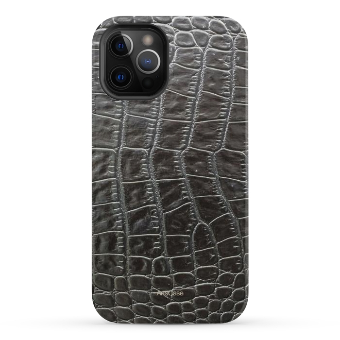 iPhone 12 Pro Max StrongFit Snake Leather by ArtsCase