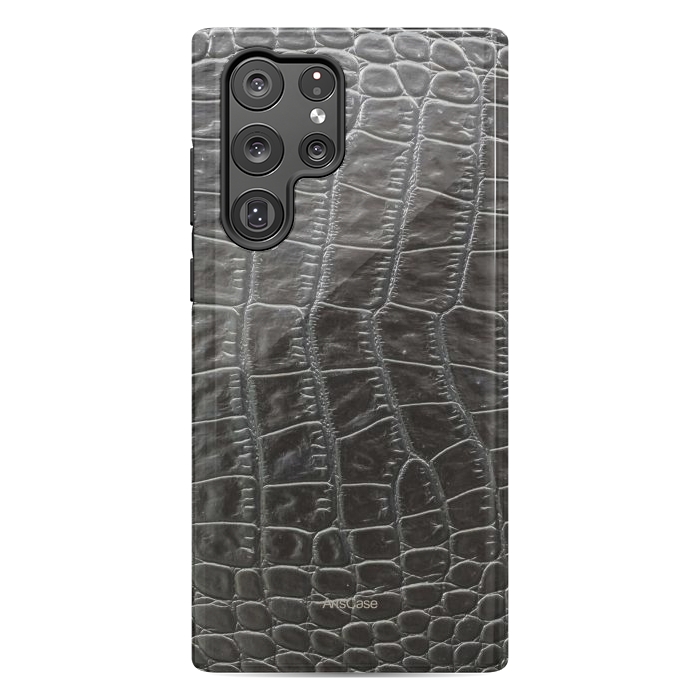 Galaxy S22 Ultra StrongFit Snake Leather by ArtsCase