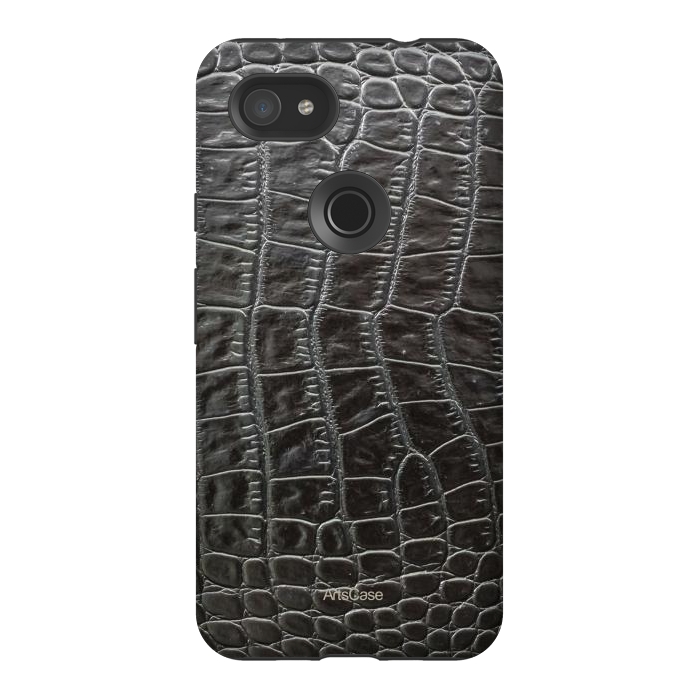 Pixel 3AXL StrongFit Snake Leather by ArtsCase