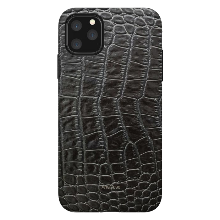 iPhone 11 Pro Max StrongFit Snake Leather by ArtsCase