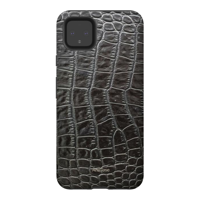 Pixel 4XL StrongFit Snake Leather by ArtsCase
