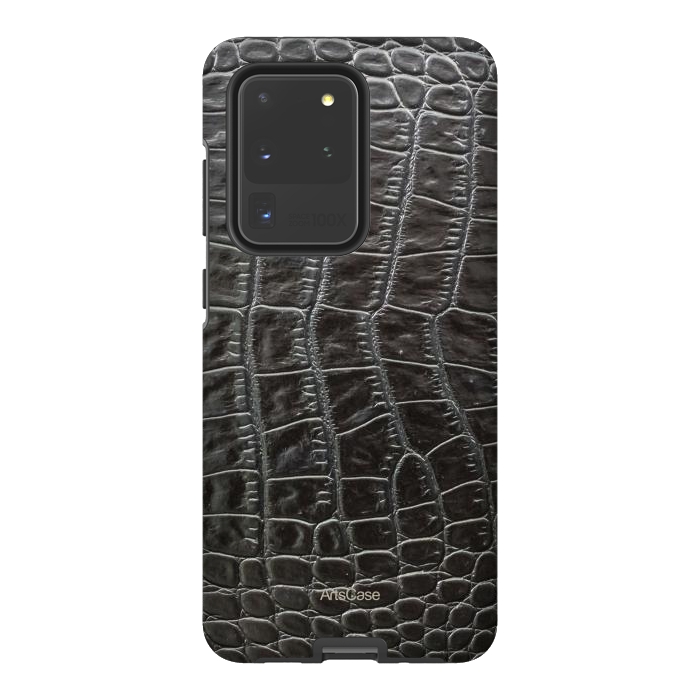 Galaxy S20 Ultra StrongFit Snake Leather by ArtsCase