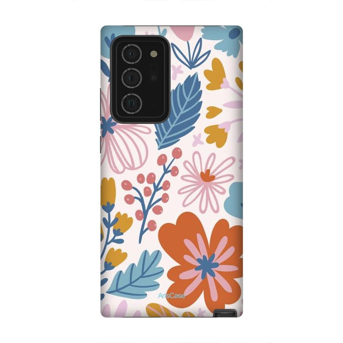Galaxy Note 20 Ultra StrongFit Botanical Floral I by ArtsCase