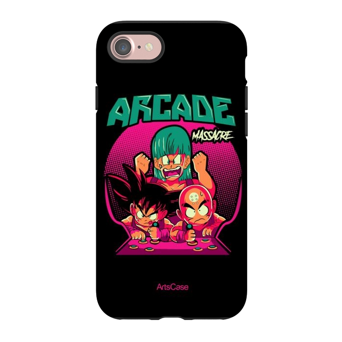 iPhone 7 StrongFit Ultimate Gaming Armor: Arcade-Themed. by ArtsCase