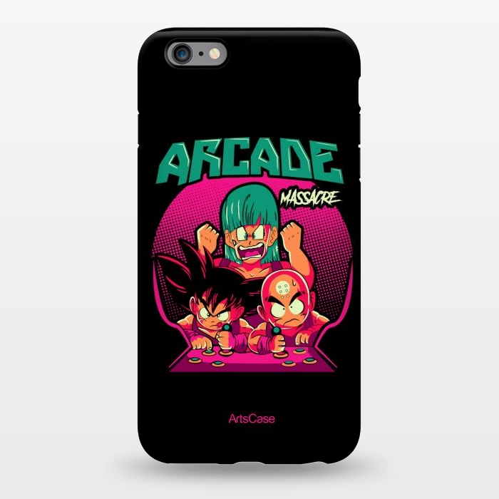 iPhone 6/6s plus StrongFit Ultimate Gaming Armor: Arcade-Themed. by ArtsCase