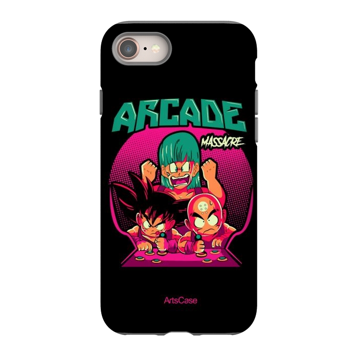 iPhone 8 StrongFit Ultimate Gaming Armor: Arcade-Themed. by ArtsCase