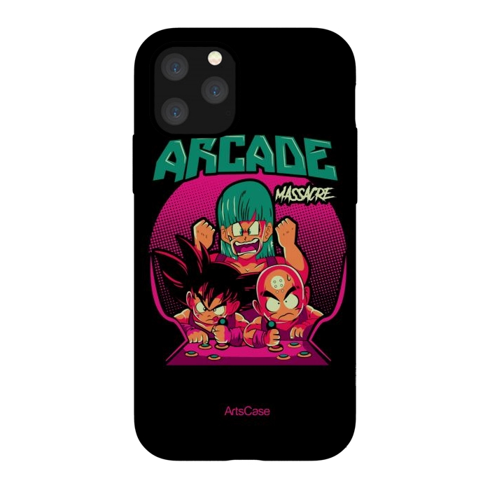 iPhone 11 Pro StrongFit Ultimate Gaming Armor: Arcade-Themed. by ArtsCase