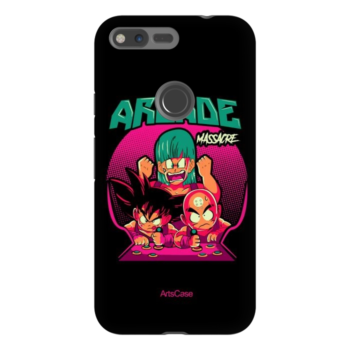 Pixel XL StrongFit Ultimate Gaming Armor: Arcade-Themed. by ArtsCase