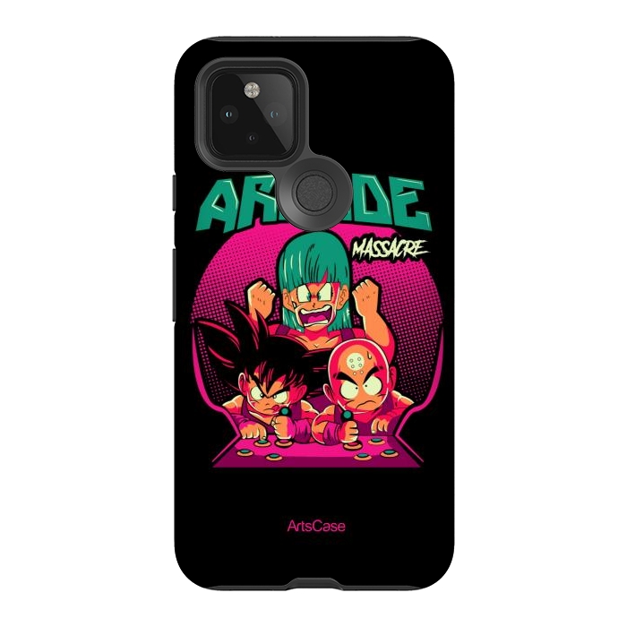 Pixel 5 StrongFit Ultimate Gaming Armor: Arcade-Themed. by ArtsCase