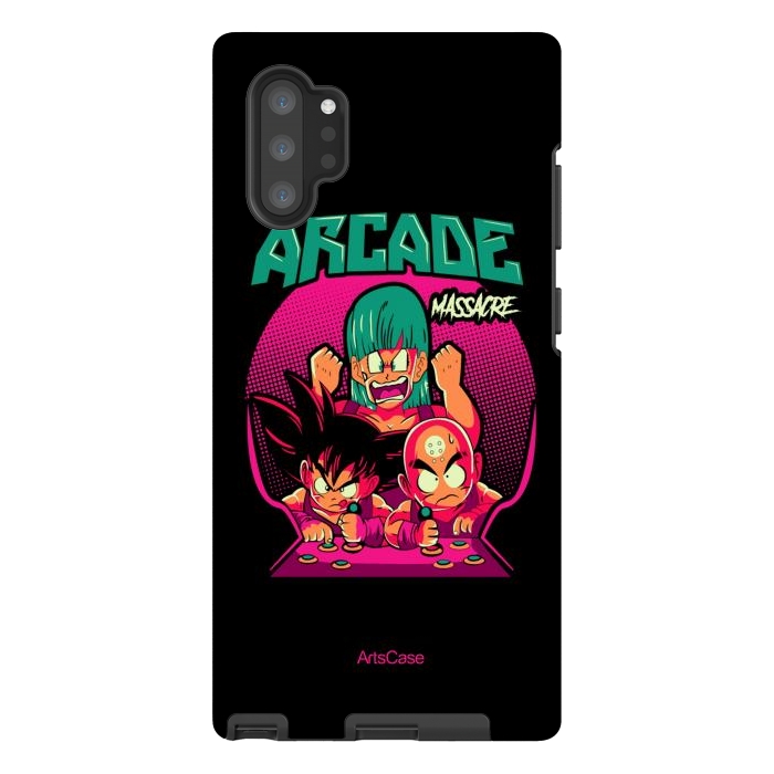 Galaxy Note 10 plus StrongFit Ultimate Gaming Armor: Arcade-Themed. by ArtsCase
