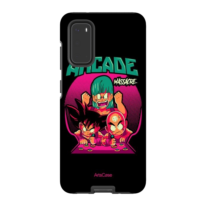 Galaxy S20 StrongFit Ultimate Gaming Armor: Arcade-Themed. by ArtsCase