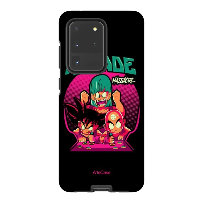 Galaxy S20 Ultra StrongFit Ultimate Gaming Armor: Arcade-Themed. by ArtsCase