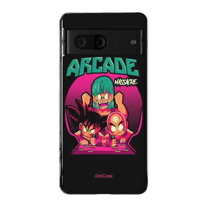 Pixel 7 StrongFit Ultimate Gaming Armor: Arcade-Themed. by ArtsCase