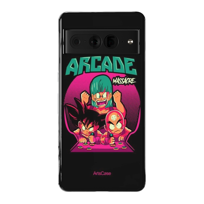 Pixel 7 Pro StrongFit Ultimate Gaming Armor: Arcade-Themed. by ArtsCase