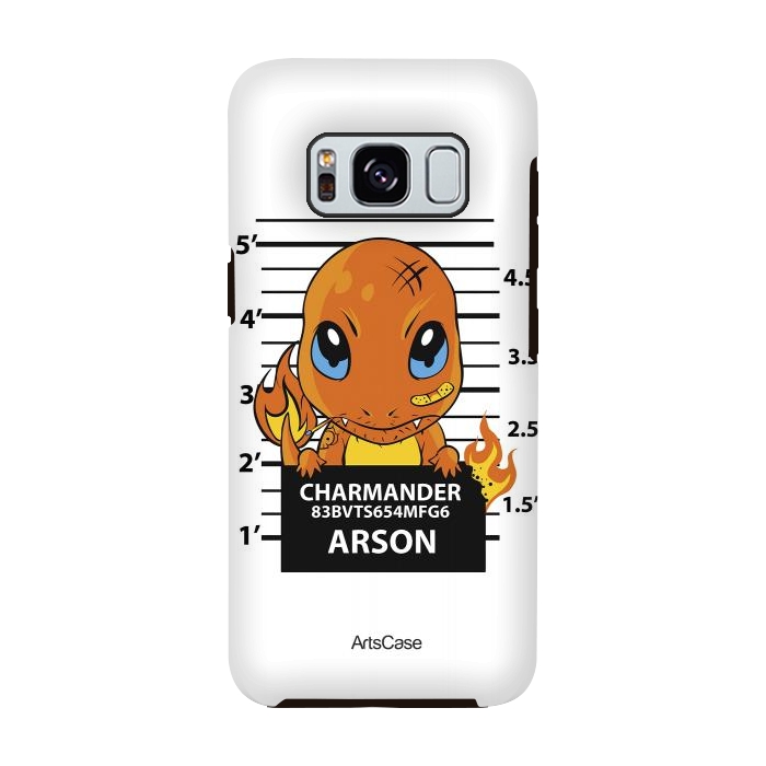 Galaxy S8 StrongFit Bring Home the Warmth: Charmander-Inspired Plush Toy by ArtsCase