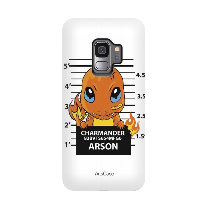 Galaxy S9 StrongFit Bring Home the Warmth: Charmander-Inspired Plush Toy by ArtsCase