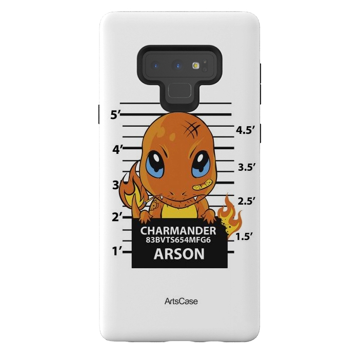 Galaxy Note 9 StrongFit Bring Home the Warmth: Charmander-Inspired Plush Toy by ArtsCase