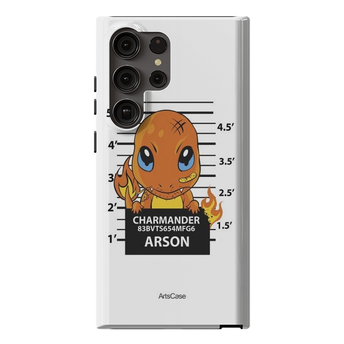 Galaxy S23 Ultra StrongFit Bring Home the Warmth: Charmander-Inspired Plush Toy by ArtsCase