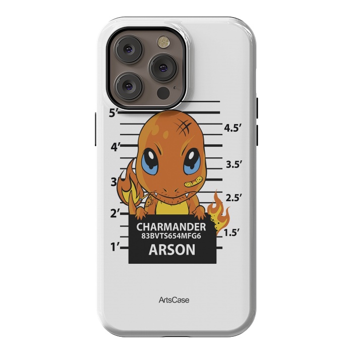 iPhone 14 Pro max StrongFit Bring Home the Warmth: Charmander-Inspired Plush Toy by ArtsCase