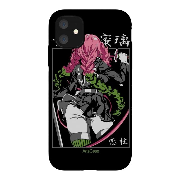 iPhone 11 StrongFit Unleash the Slayer Within: Dive into the Epic World of Demon by ArtsCase