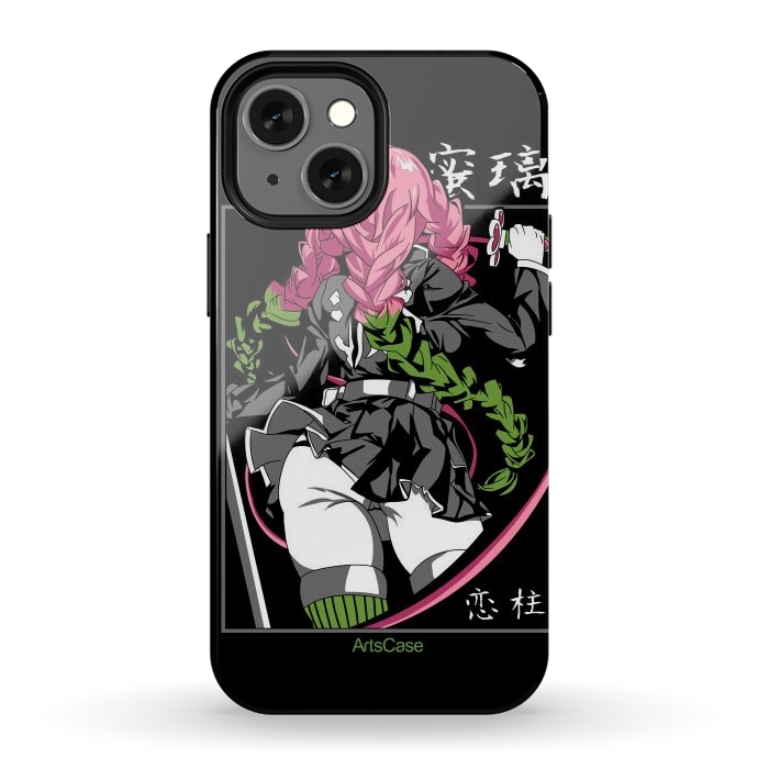 iPhone 12 mini StrongFit Unleash the Slayer Within: Dive into the Epic World of Demon by ArtsCase