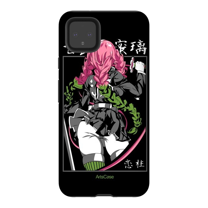 Pixel 4XL StrongFit Unleash the Slayer Within: Dive into the Epic World of Demon by ArtsCase