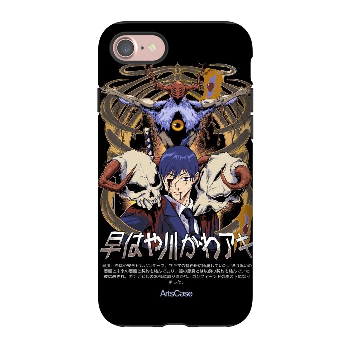 iPhone 7 StrongFit Embrace the Darkness: Captivating Devil-Themed by ArtsCase