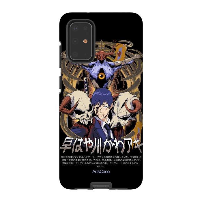 Galaxy S20 Plus StrongFit Embrace the Darkness: Captivating Devil-Themed by ArtsCase
