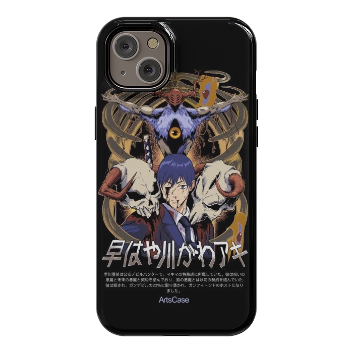 iPhone 14 Plus StrongFit Embrace the Darkness: Captivating Devil-Themed by ArtsCase