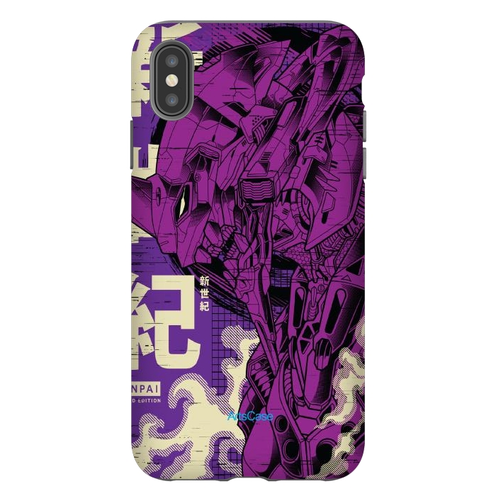 iPhone Xs Max StrongFit Enter a New Reality: Immerse Yourself in the Enigmatic World of Eva by ArtsCase