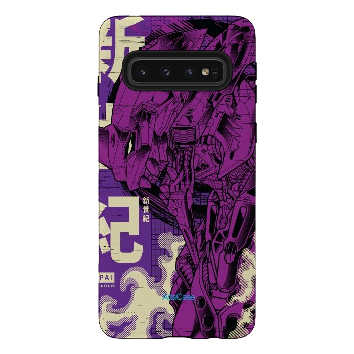 Galaxy S10 StrongFit Enter a New Reality: Immerse Yourself in the Enigmatic World of Eva by ArtsCase