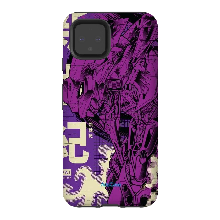 Pixel 4 StrongFit Enter a New Reality: Immerse Yourself in the Enigmatic World of Eva by ArtsCase