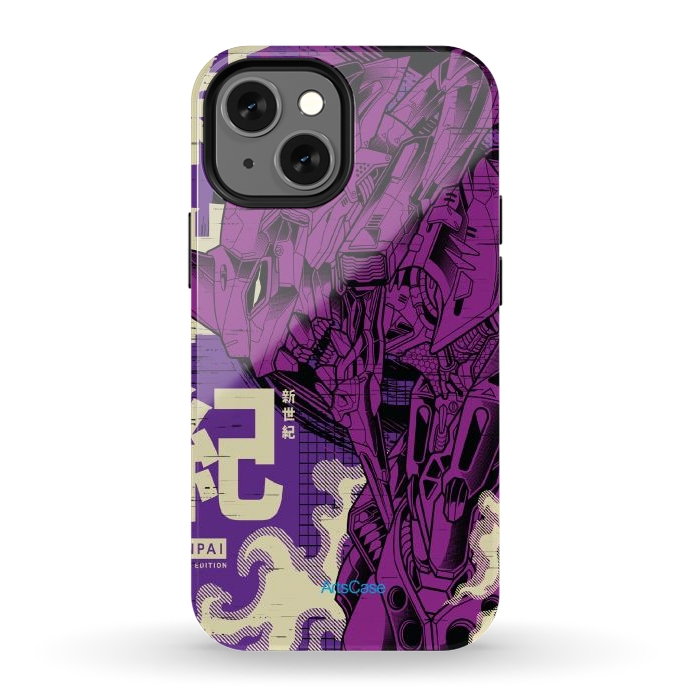 iPhone 12 mini StrongFit Enter a New Reality: Immerse Yourself in the Enigmatic World of Eva by ArtsCase