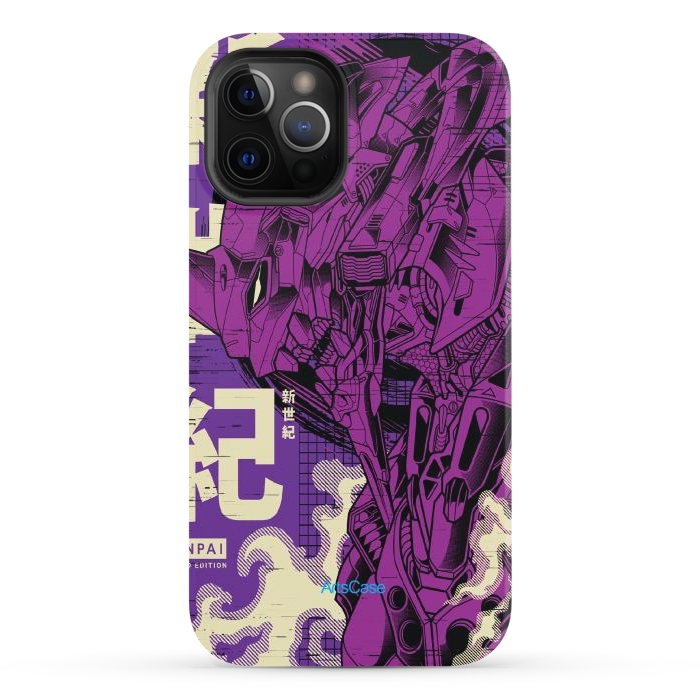 iPhone 12 Pro StrongFit Enter a New Reality: Immerse Yourself in the Enigmatic World of Eva by ArtsCase
