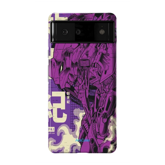 Pixel 6 StrongFit Enter a New Reality: Immerse Yourself in the Enigmatic World of Eva by ArtsCase