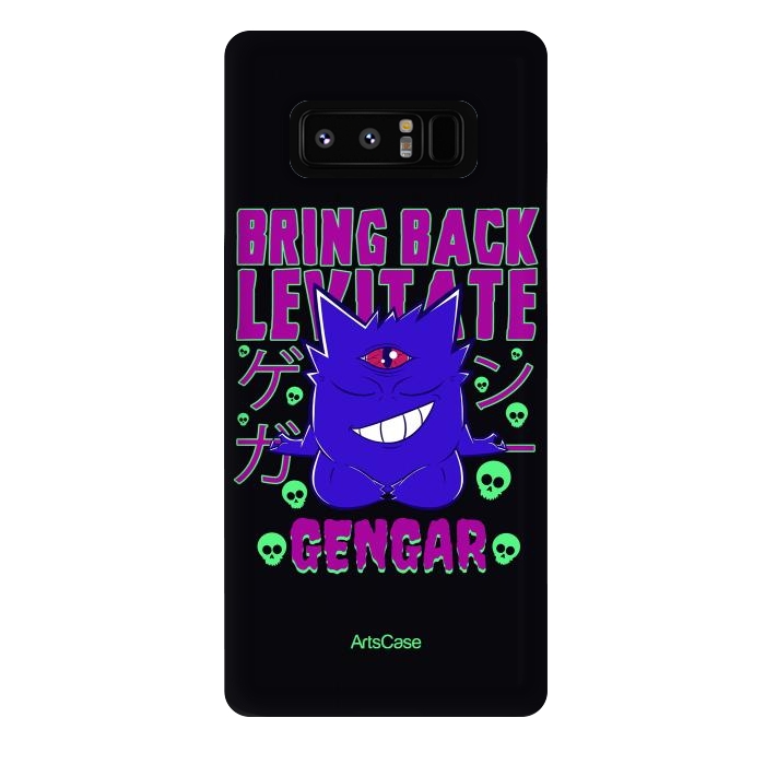 Galaxy Note 8 StrongFit Hauntingly Delightful: Bring Home the Mischief with Gengar-Inspired by ArtsCase