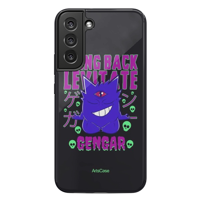 Galaxy S22 plus StrongFit Hauntingly Delightful: Bring Home the Mischief with Gengar-Inspired by ArtsCase
