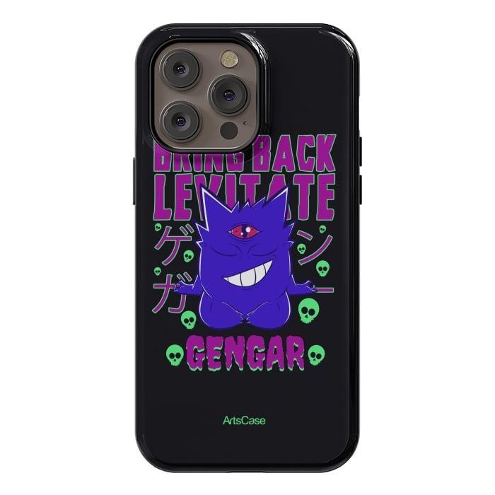 iPhone 14 Pro max StrongFit Hauntingly Delightful: Bring Home the Mischief with Gengar-Inspired by ArtsCase