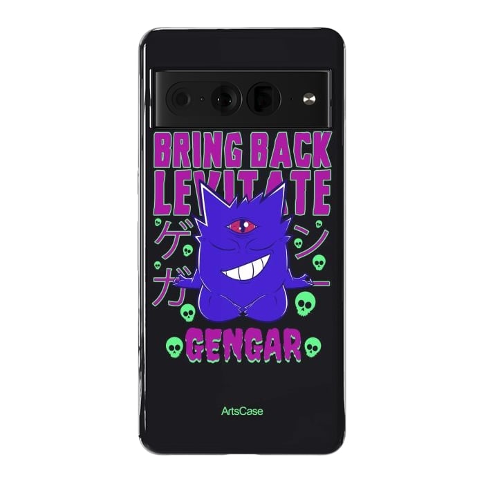 Pixel 7 Pro StrongFit Hauntingly Delightful: Bring Home the Mischief with Gengar-Inspired by ArtsCase