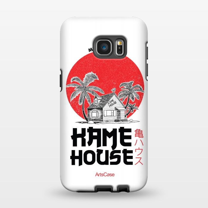 Galaxy S7 EDGE StrongFit Channel Your Inner Turtle Hermit: Explore Kame House-Themed by ArtsCase
