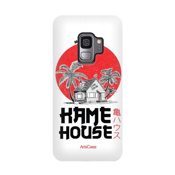 Galaxy S9 StrongFit Channel Your Inner Turtle Hermit: Explore Kame House-Themed by ArtsCase