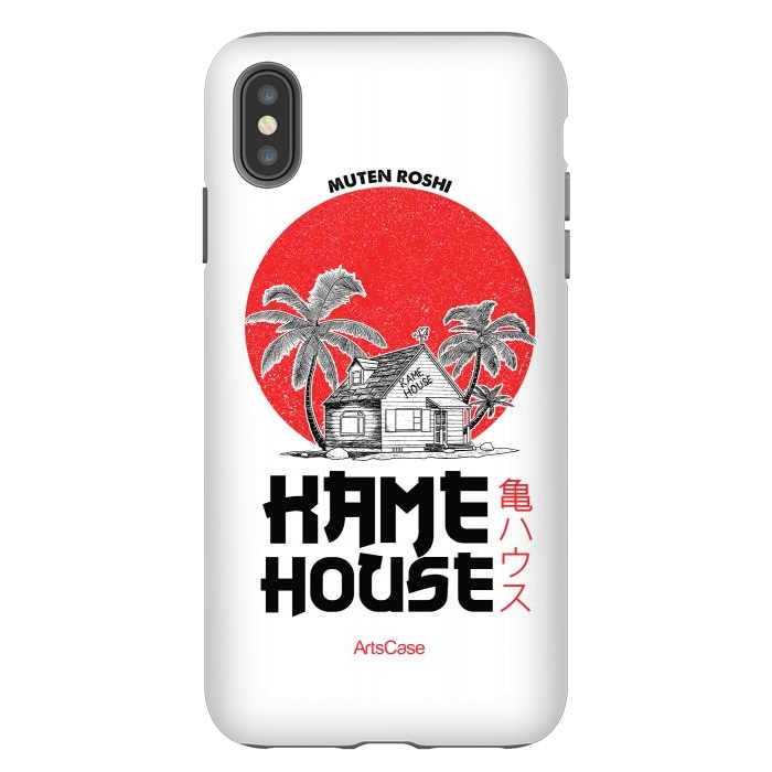 iPhone Xs Max StrongFit Channel Your Inner Turtle Hermit: Explore Kame House-Themed by ArtsCase